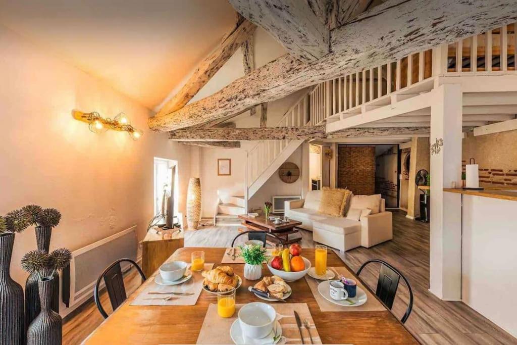 Appartement Cocooning, Climatise, Au Coeur D'Agen Dış mekan fotoğraf