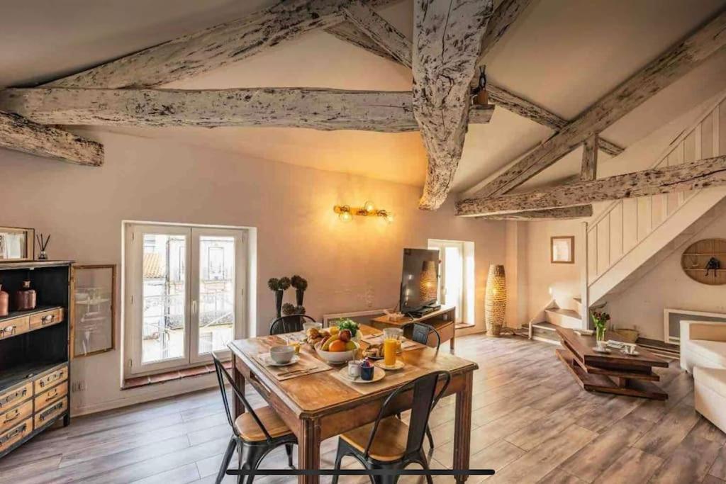 Appartement Cocooning, Climatise, Au Coeur D'Agen Dış mekan fotoğraf